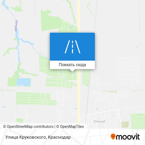 Карта Улица Круковского
