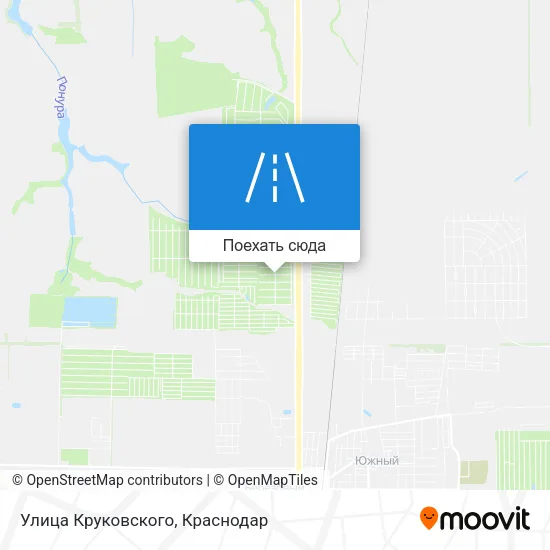 Карта Улица Круковского