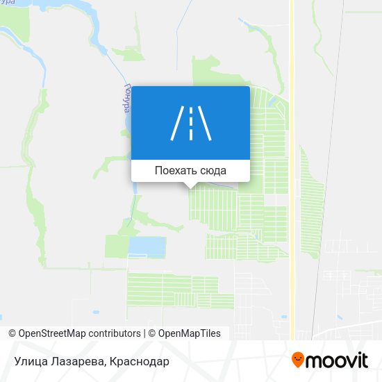Карта Улица Лазарева