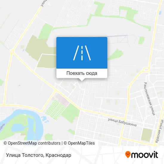 Карта Улица Толстого