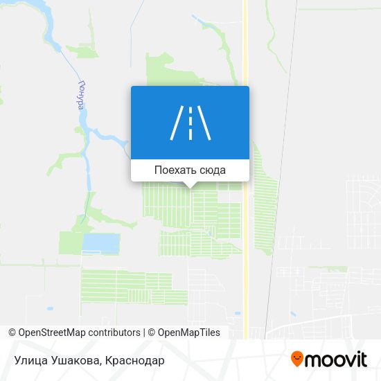 Карта Улица Ушакова