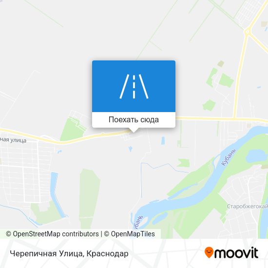 Карта Черепичная Улица