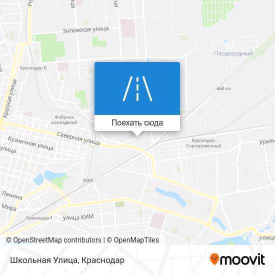Карта Школьная Улица
