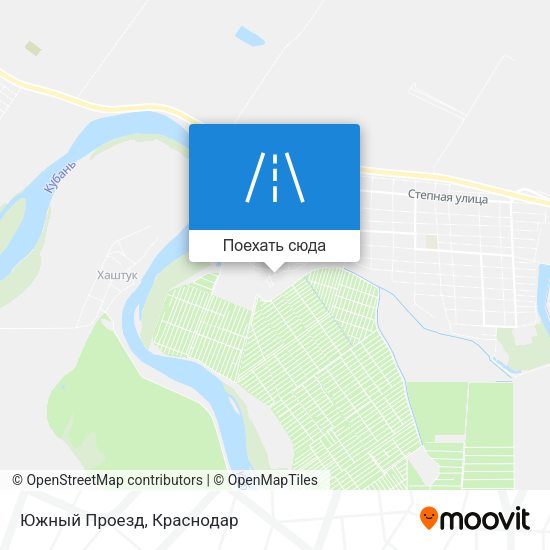 Карта Южный Проезд