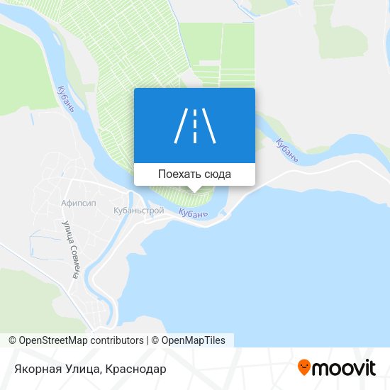 Карта Якорная Улица