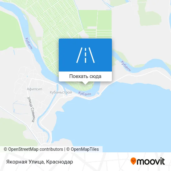Карта Якорная Улица