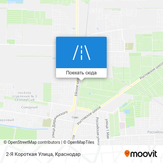 Карта 2-Я Короткая Улица