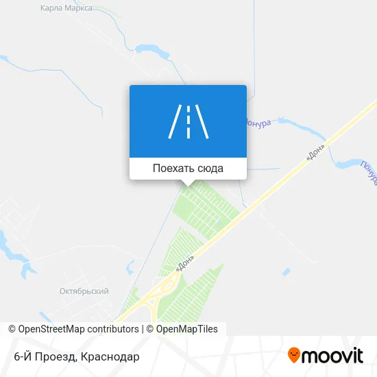 Карта 6-Й Проезд