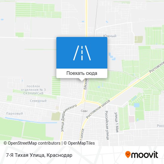 Карта 7-Я Тихая Улица