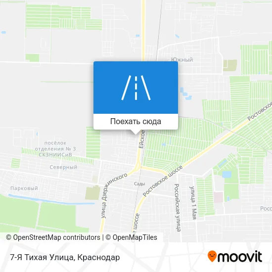 Карта 7-Я Тихая Улица