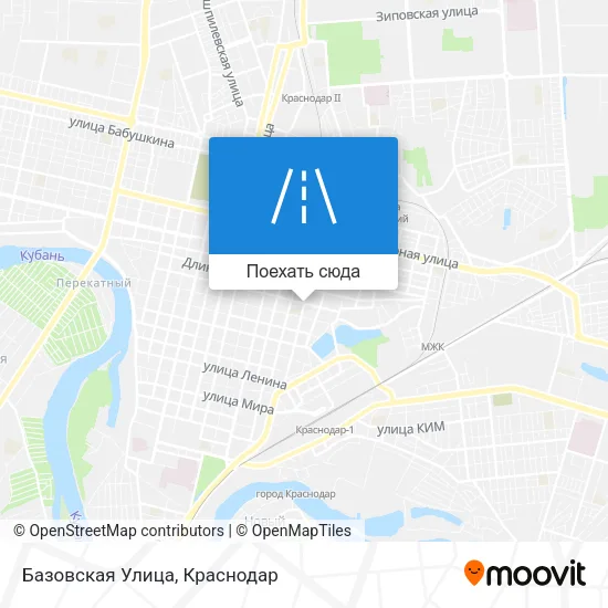 Карта Базовская Улица