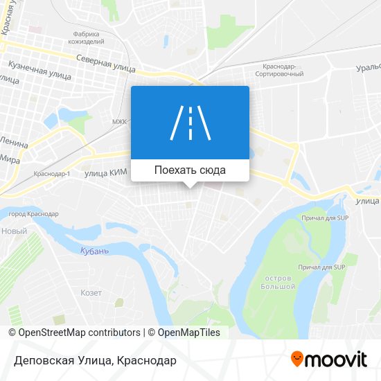 Карта Деповская Улица