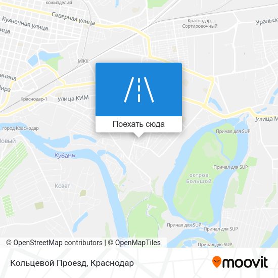 Карта Кольцевой Проезд