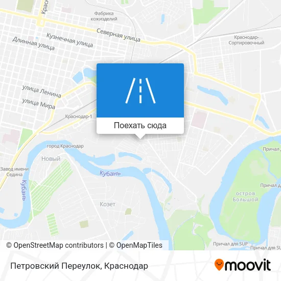 Карта Петровский Переулок