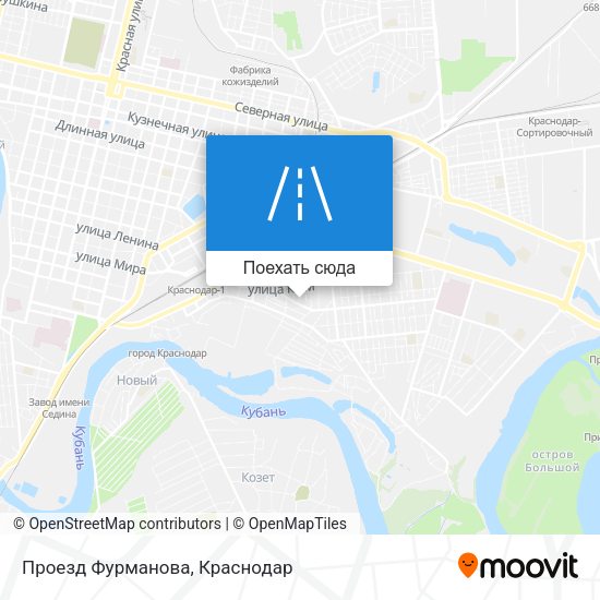 Карта Проезд Фурманова