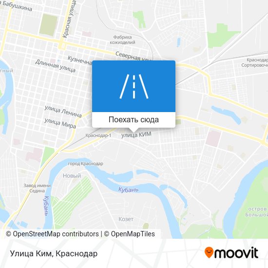 Карта Улица Ким
