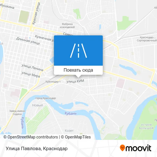 Карта Улица Павлова