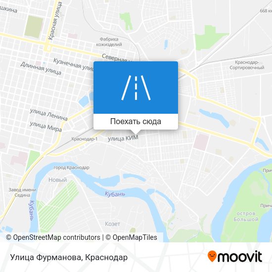 Карта Улица Фурманова