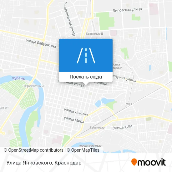 Карта Улица Янковского