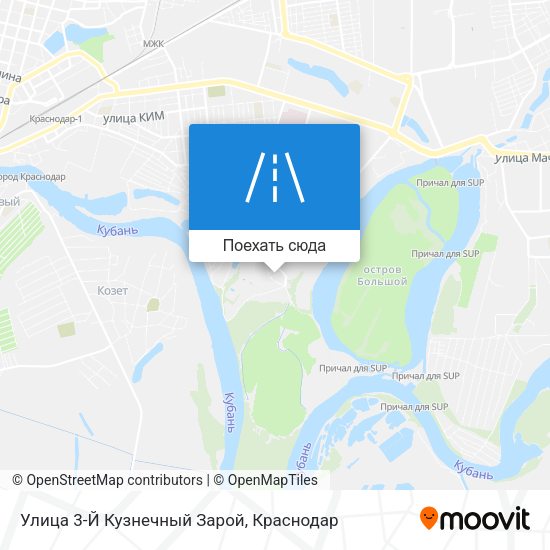 Карта Улица 3-Й Кузнечный Зарой