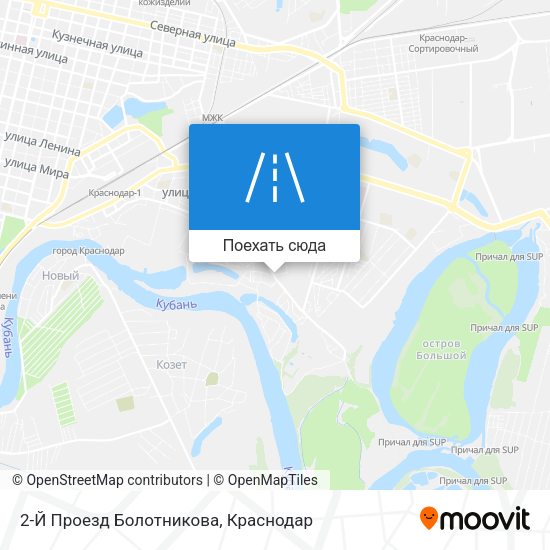 Карта 2-Й Проезд Болотникова