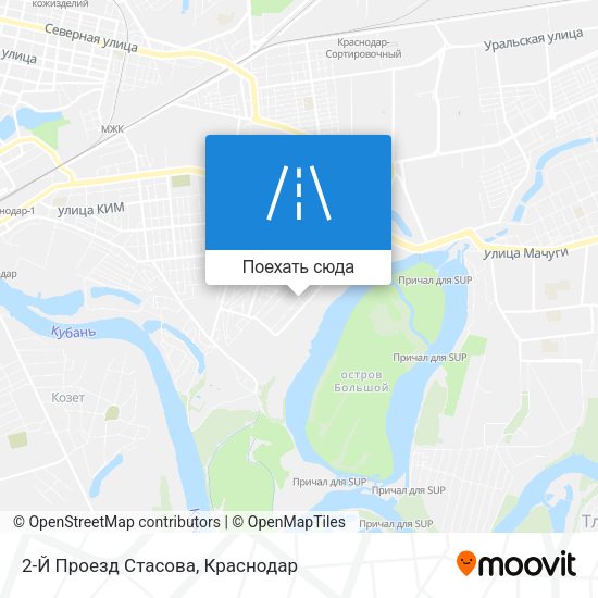 Карта 2-Й Проезд Стасова