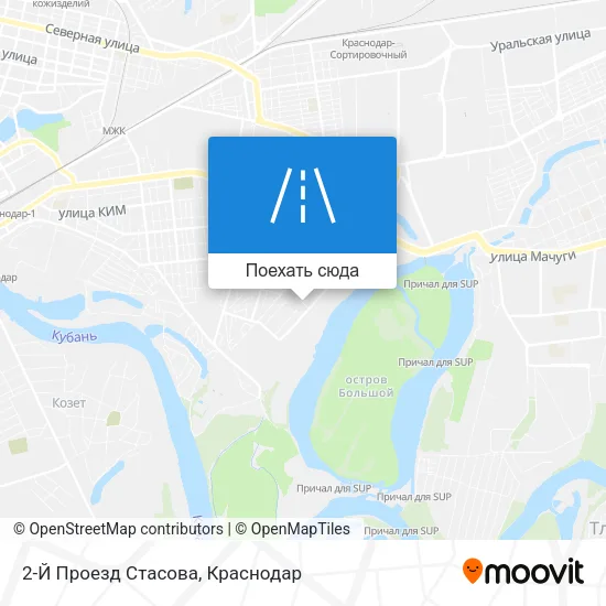 Карта 2-Й Проезд Стасова