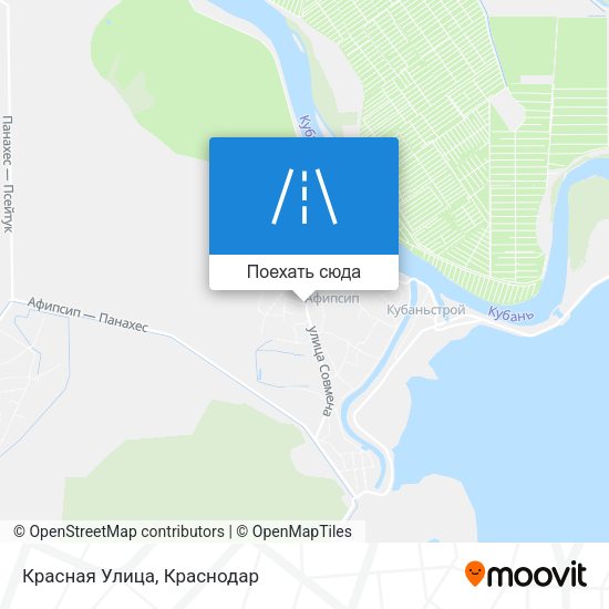 Карта Красная Улица