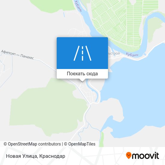 Карта Новая Улица