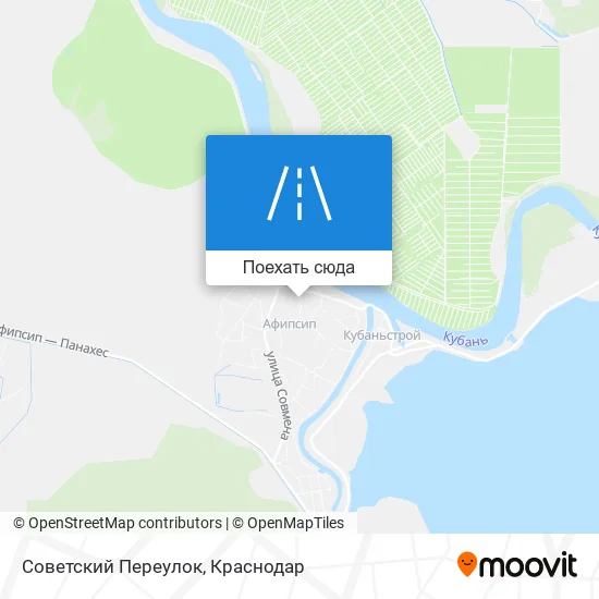 Карта Советский Переулок