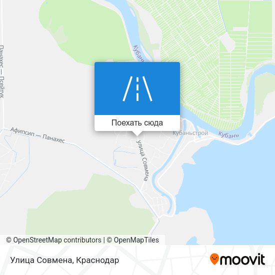 Карта Улица Совмена