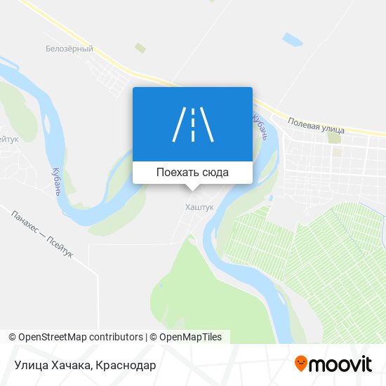 Карта Улица Хачака