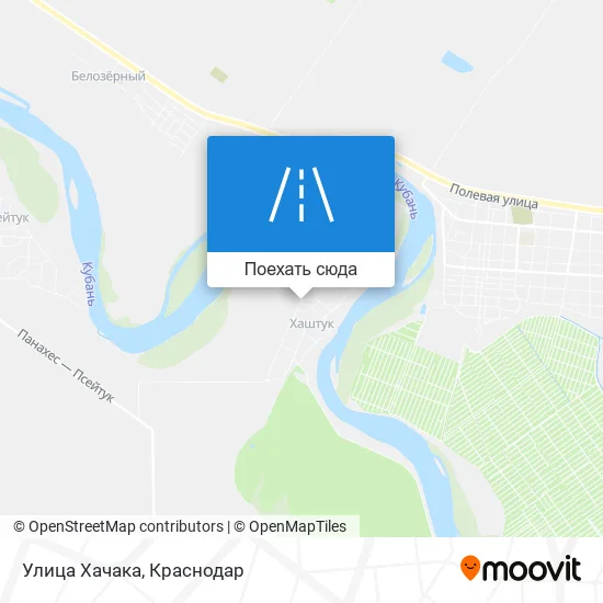 Карта Улица Хачака