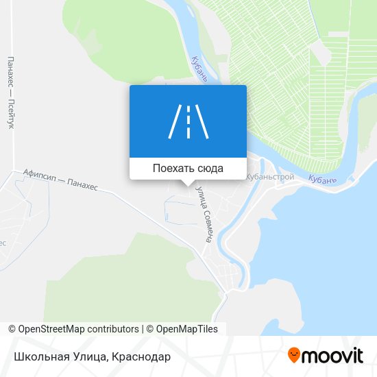 Карта Школьная Улица