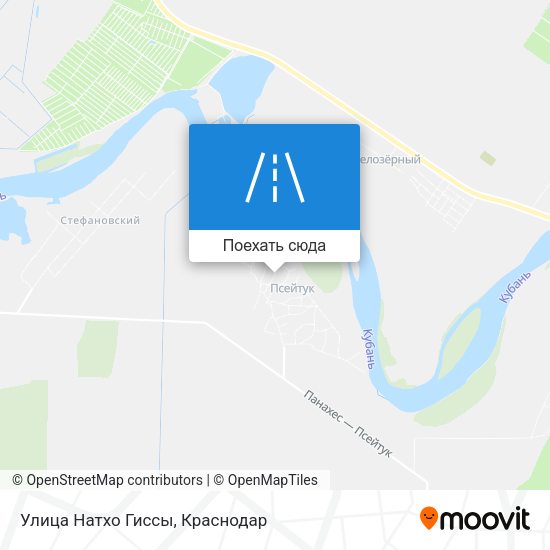 Карта Улица Натхо Гиссы