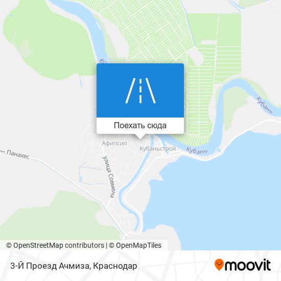 Карта 3-Й Проезд Ачмиза