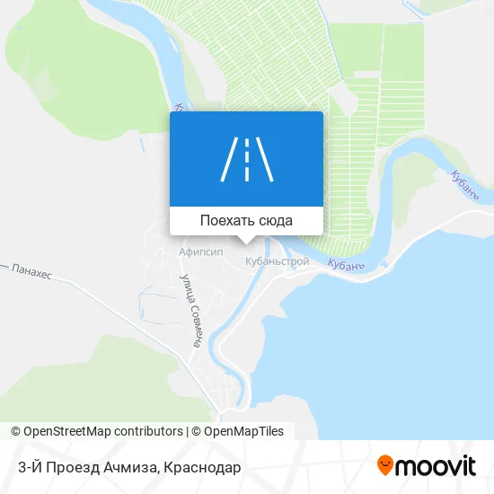 Карта 3-Й Проезд Ачмиза