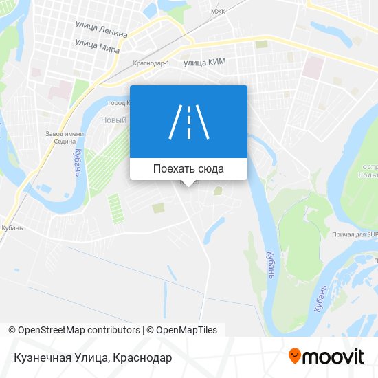 Карта Кузнечная Улица
