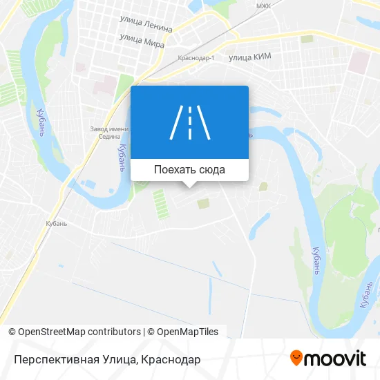 Карта Перспективная Улица