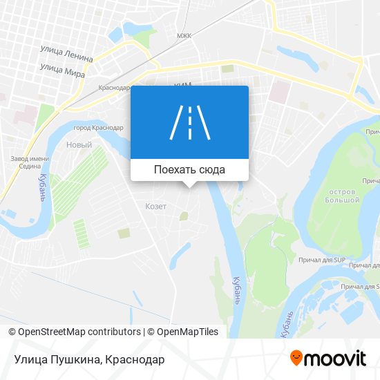 Карта Улица Пушкина