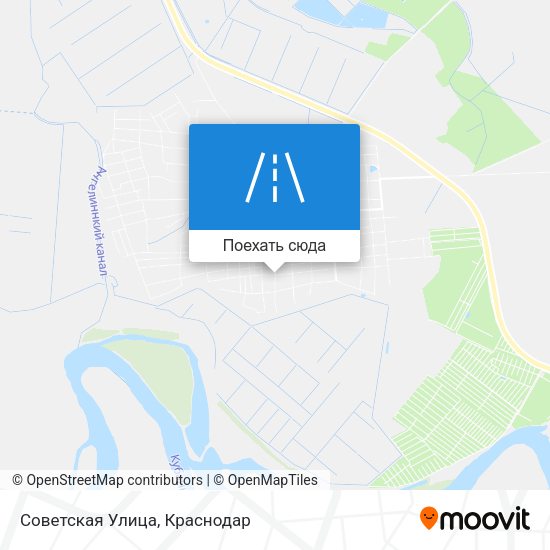 Карта Советская Улица
