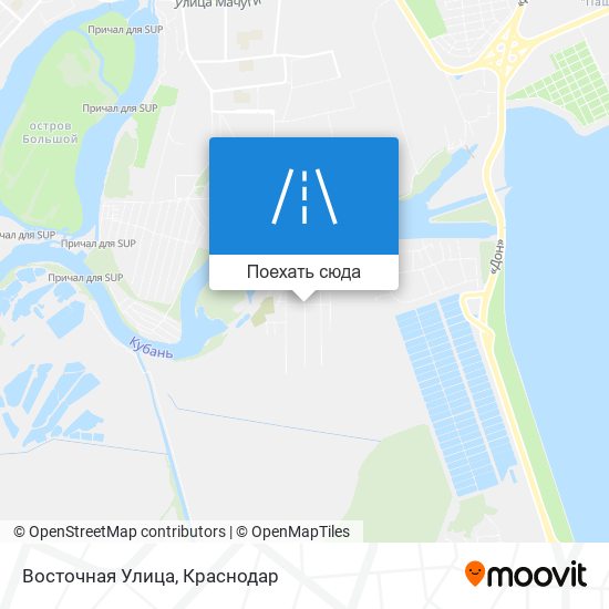 Карта Восточная Улица