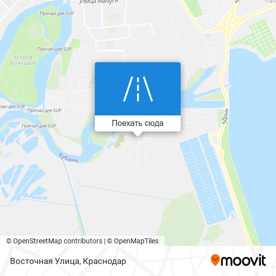 Карта Восточная Улица