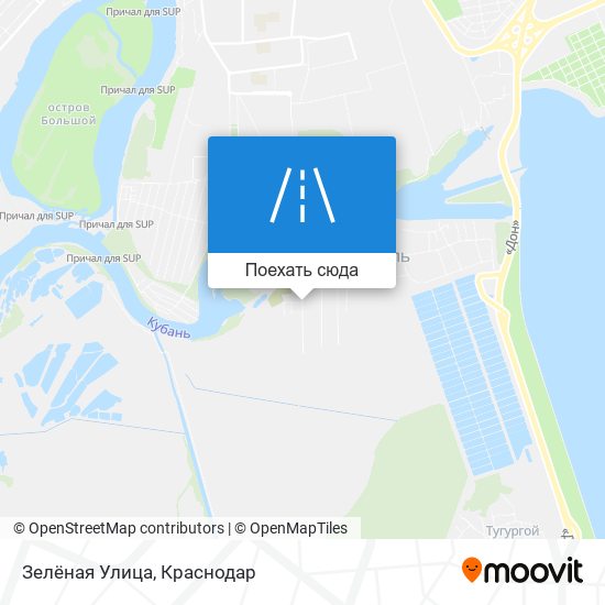 Карта Зелёная Улица