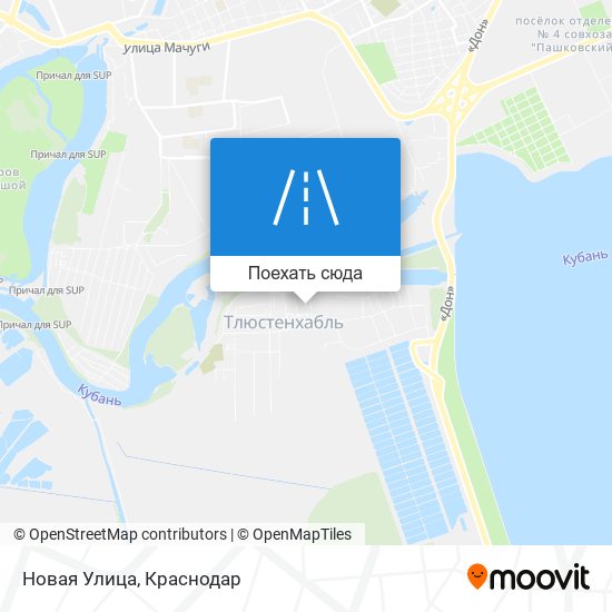 Карта Новая Улица