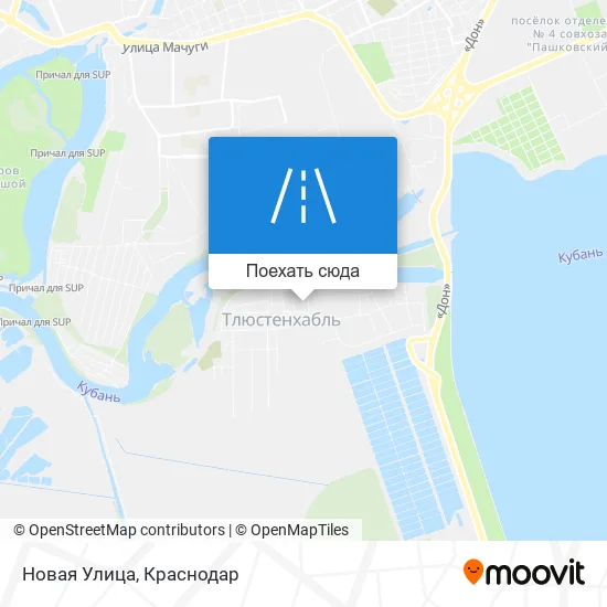 Карта Новая Улица