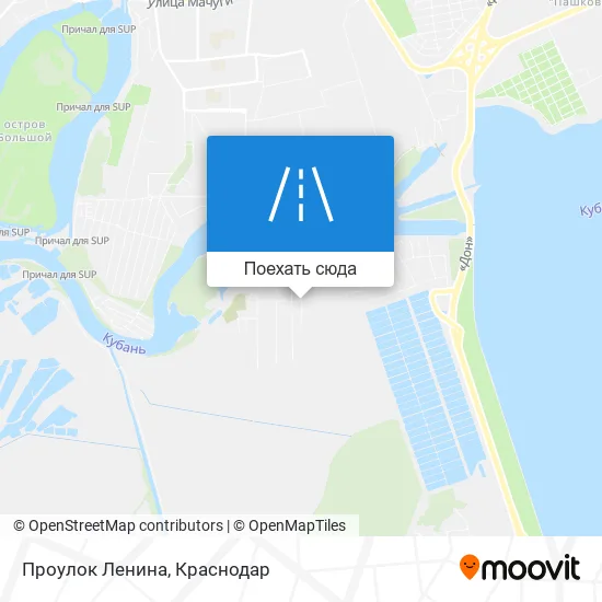 Карта Проулок Ленина
