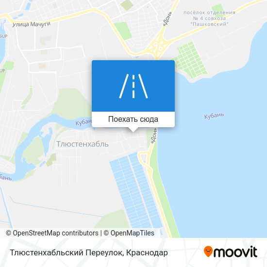 Карта Тлюстенхабльский Переулок
