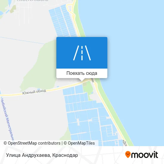 Карта Улица Андрухаева