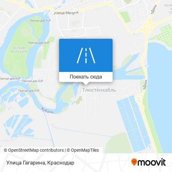 Карта Улица Гагарина